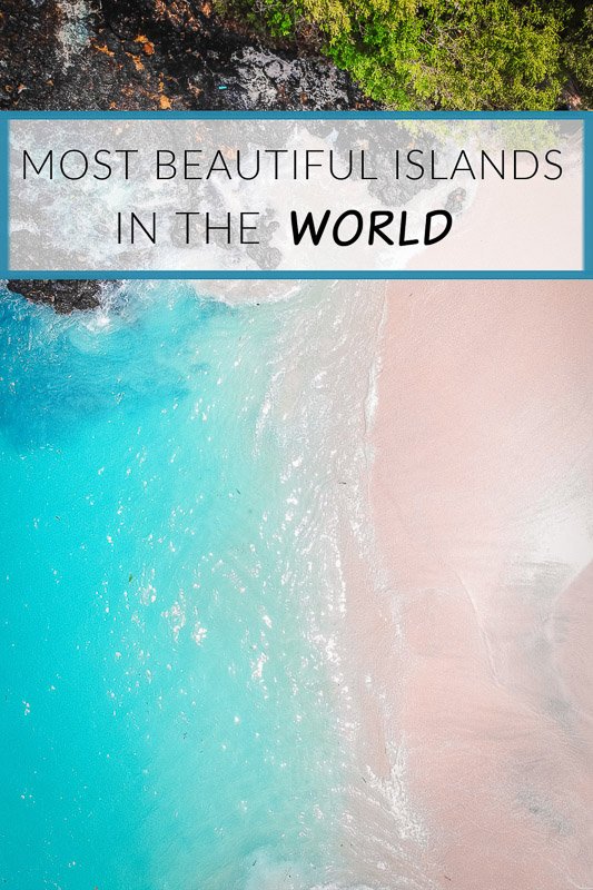 The 50 most beautiful islands in the world pinterest image pin