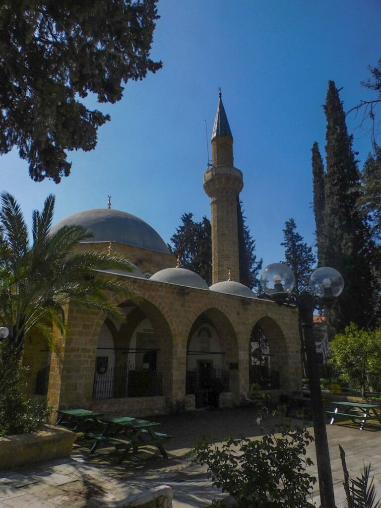 Mosque in the old town of Nicosia in the Turkish Republic of Northern Cyprus.