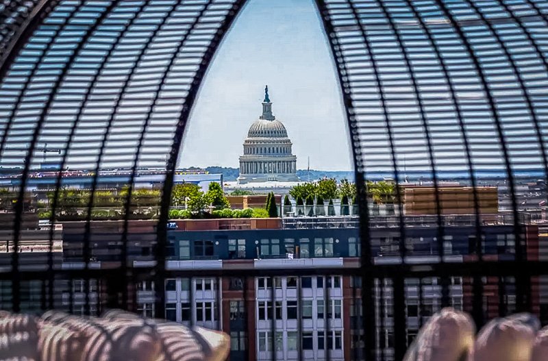 Rooftop rental with views of top sights in Washington DC