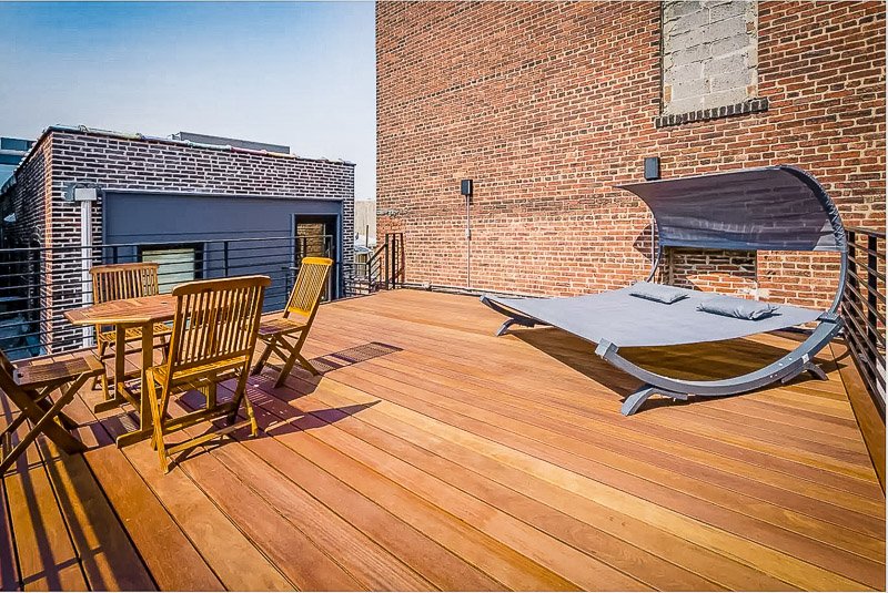 A luxurious penthouse loft in Philadelphia