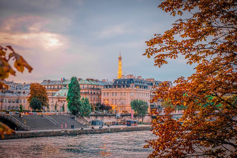 The Seine River in Paris