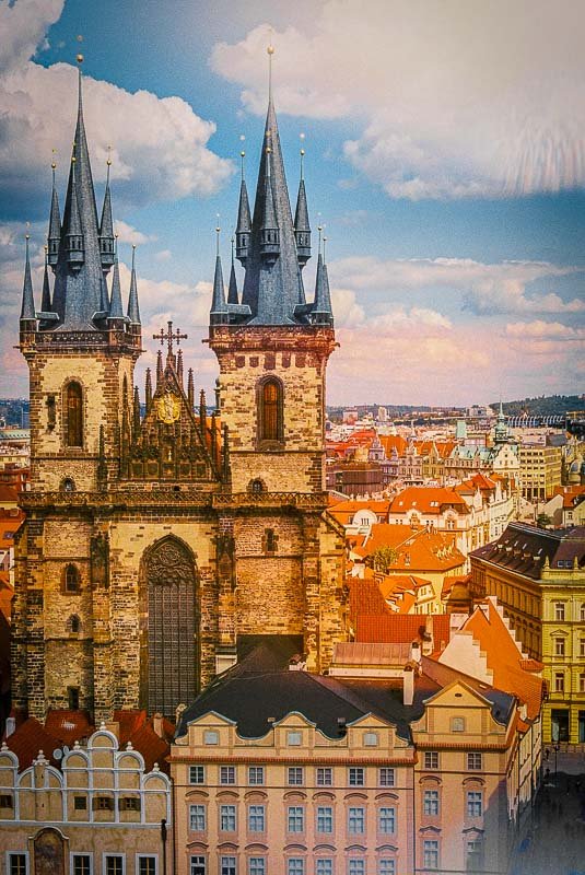 Near the Old Town Square in Prague